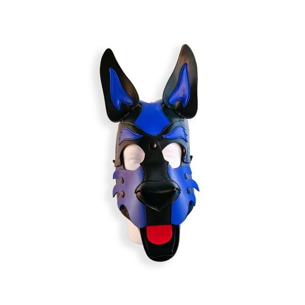 Brutus Vegan Puppy Maske schwarz-blau