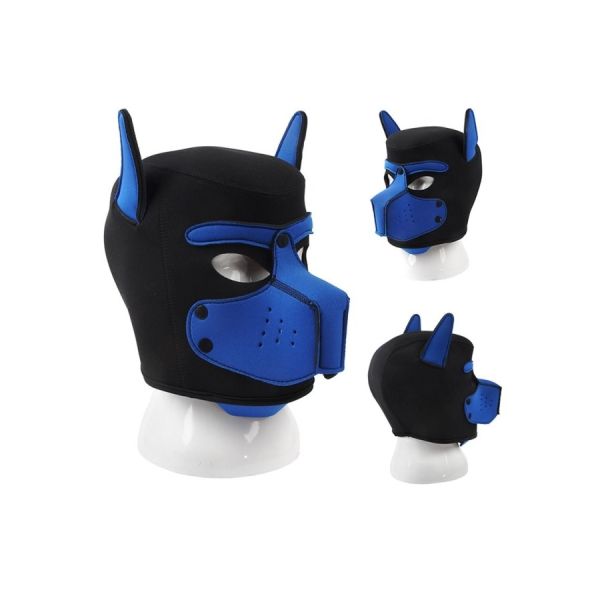 Kinky Puppy Neopren Dog on Maske blau