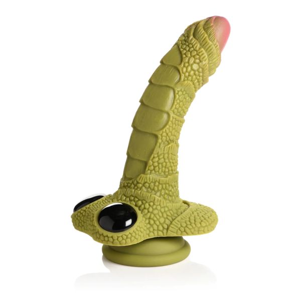 XR Brands Sumpfmonster Schuppiger Silikon Dildo