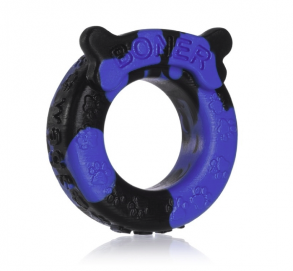 Oxballs Boner Cockring Blau-Schwarz