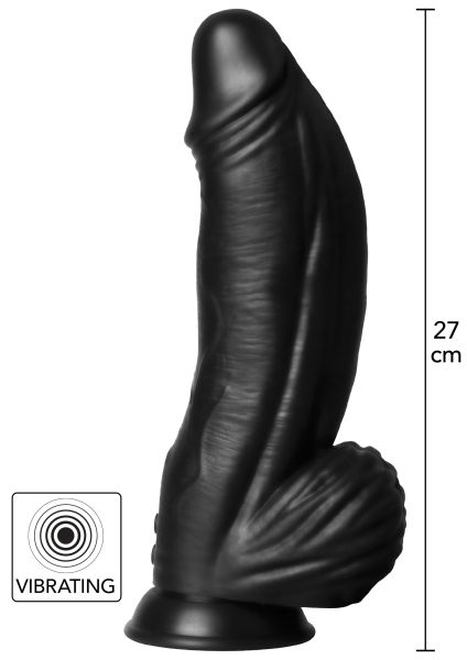 Hidden Desire Demon Monster Dildo mit Vibration Schwarz