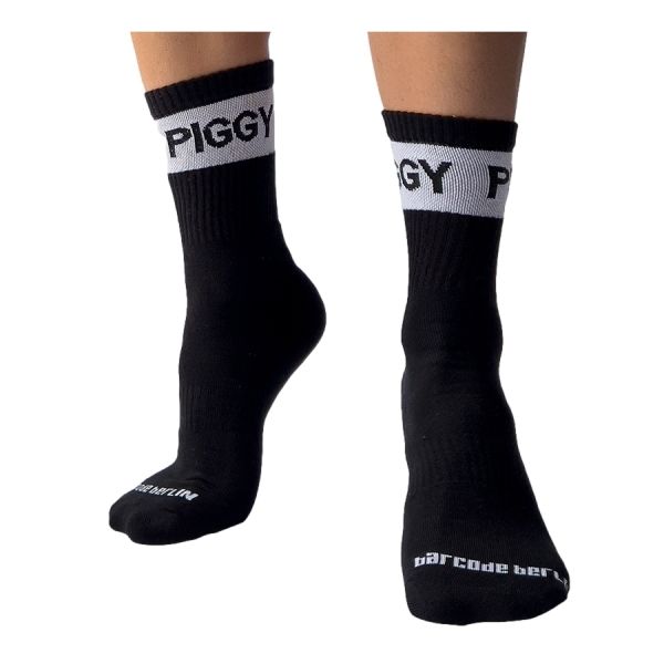 BARCODE Berlin Socken Piggy Fetisch schwarz