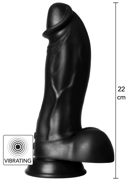 Hidden Desire Dinosaur Monster Dildo mit Vibration Schwarz