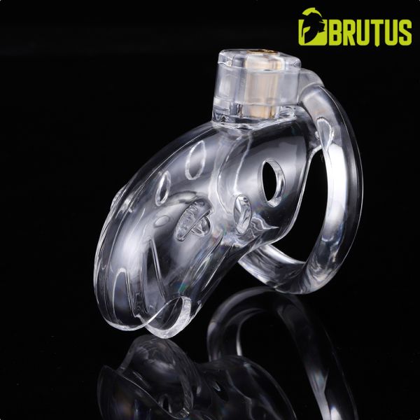Brutus Shark Chastity Cage Transparent Peniskäfig Hai